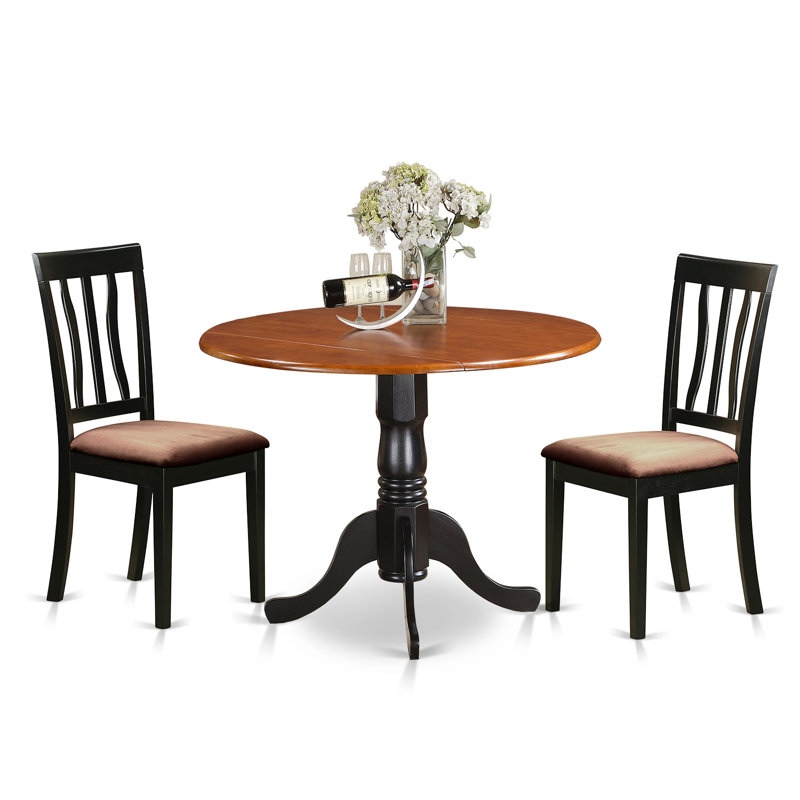 East West 3 Piece Extendable Dining Set Reviews Wayfair Trending Searches