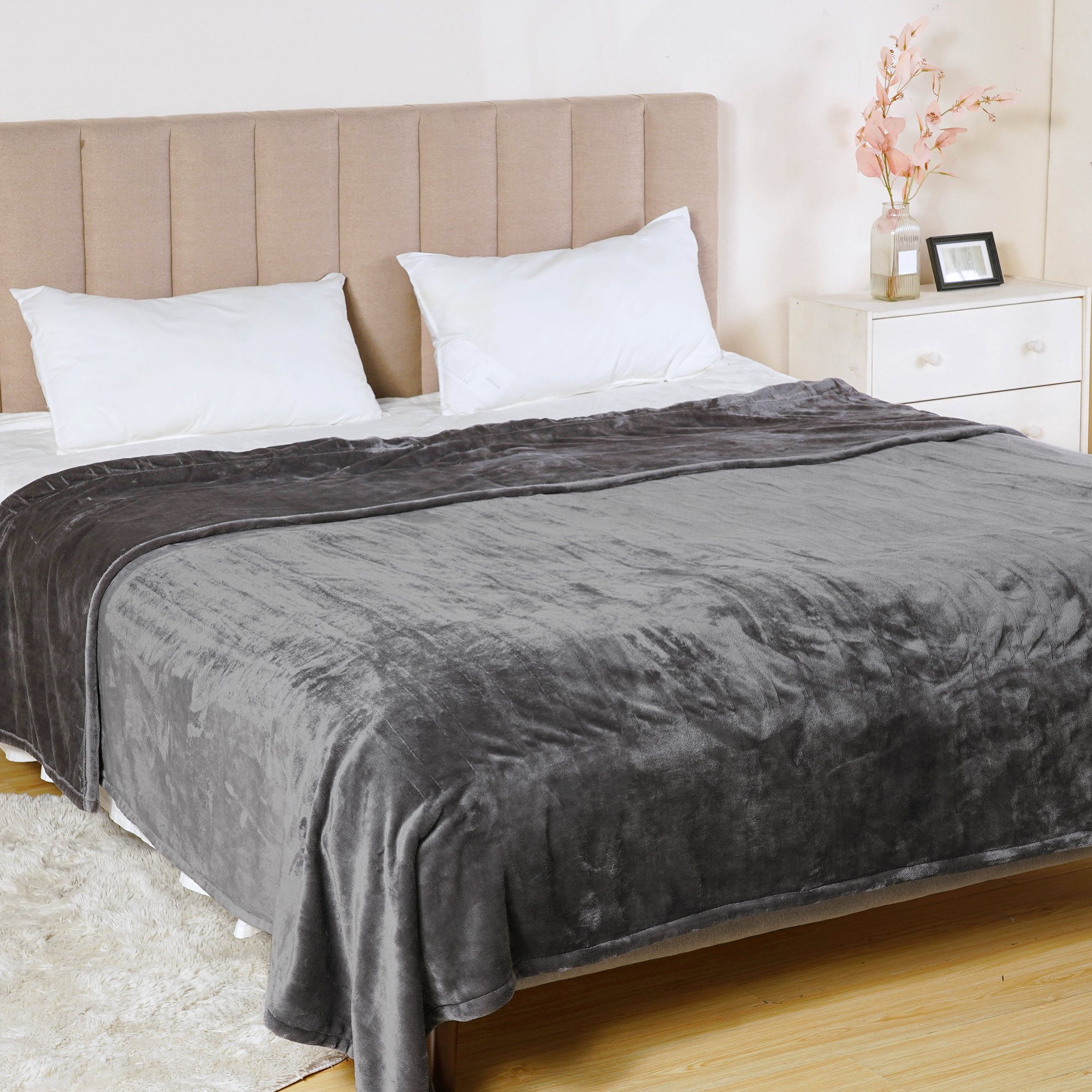 super king size electric blanket dual control argos