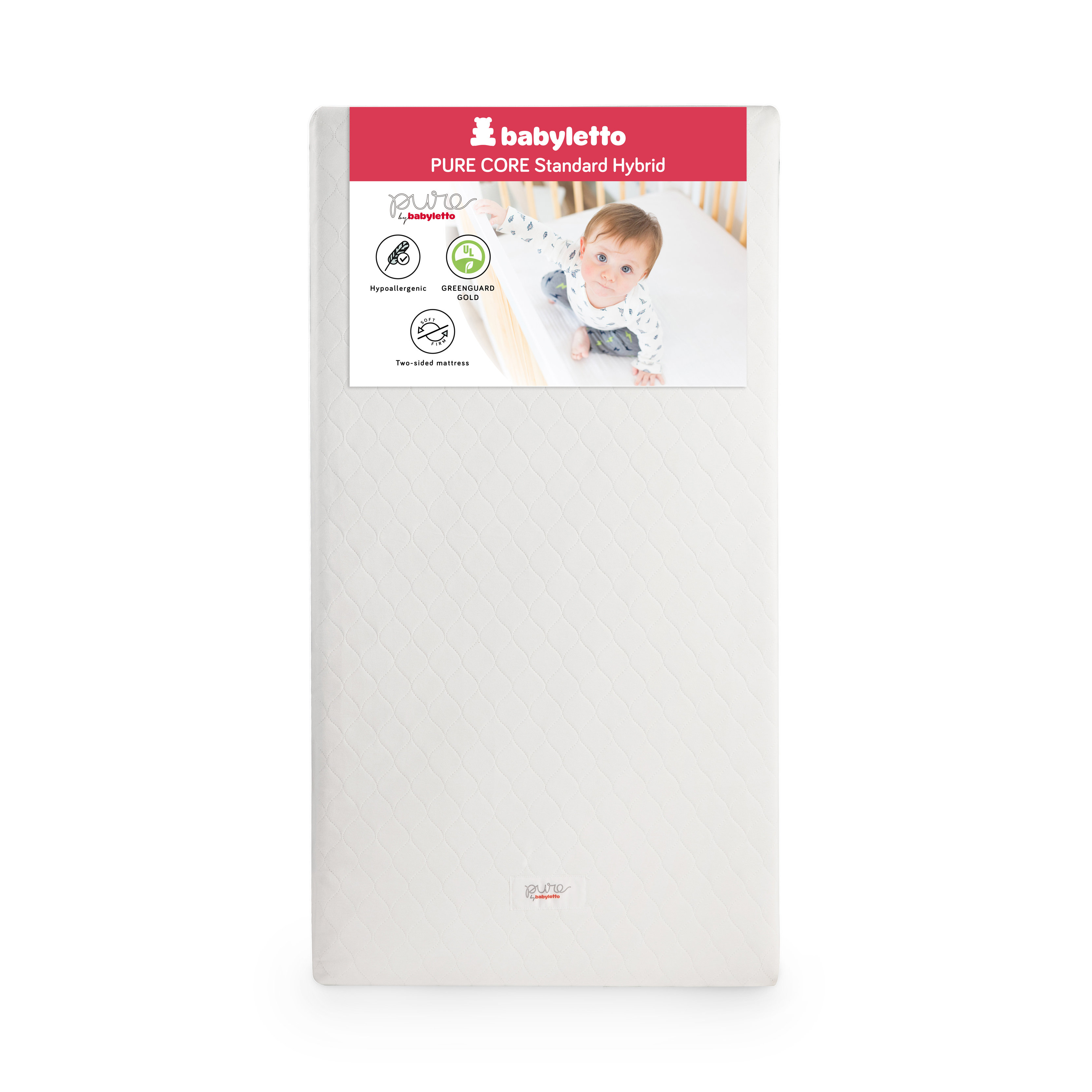 Babyletto Pure Core 2Stage Waterproof Standard Crib Mattress & Reviews Wayfair