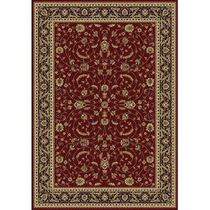 Taj Red/Black Area Rug