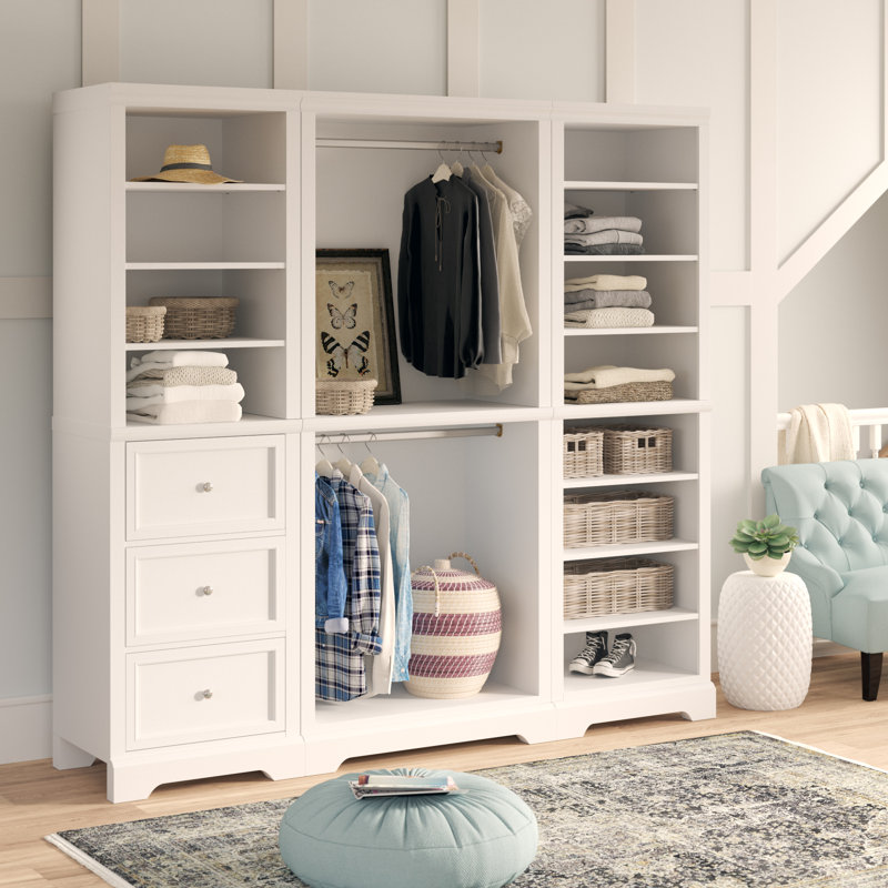 Birch Lane Heritage Barnard 86 W Wood Freestanding Closet