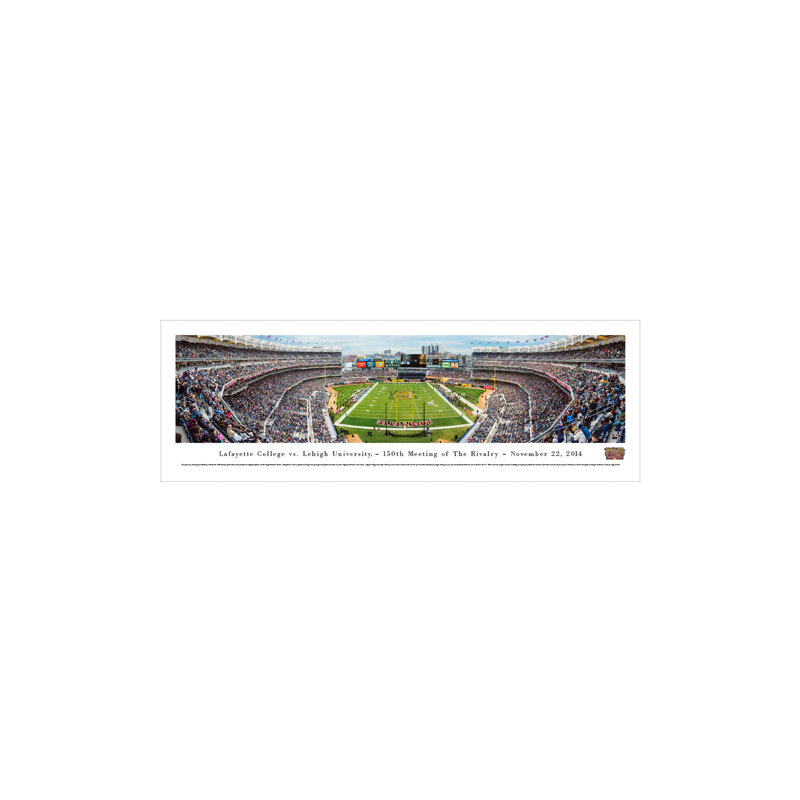 Vault W Artwork Ncaa Lafayette Vs Lehigh 150th By James Blakeway Photographic Print Wayfair