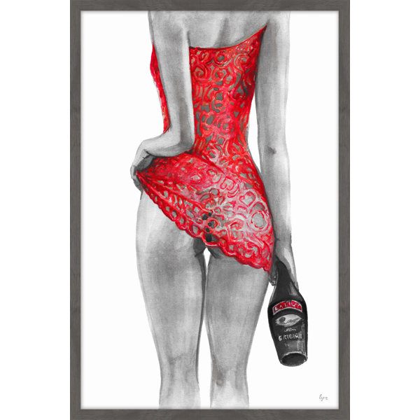 Latitude Run Through The Mesh Ii Framed Watercolor Painting
