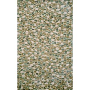 Nelda Pebbles Blue Outdoor Area Rug