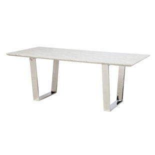 Retro Chrome Dining Table Wayfair Quickview