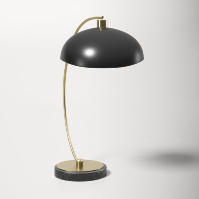 Luna Bella Table Lamp - 27", Dimmer Switch, Marble Base