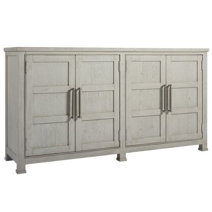 Baxter Furnline Living Room Sideboard Cabinet With Plenty of Storage Space 119 x 88 x 41 cm White