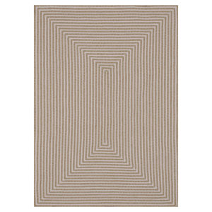 In/Out Hand-Woven Beige Indoor/Outdoor Area Rug