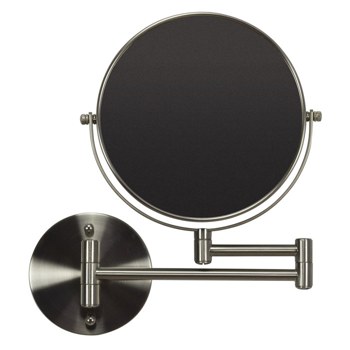 Royalpurplebathkitchen Boonville Round Brass Mirror Wall Mount