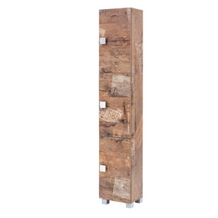 Tall Slim Cabinet Wayfair Co Uk Hugo 30 X 168cm Free Standing Tall Bathroom Cabinet