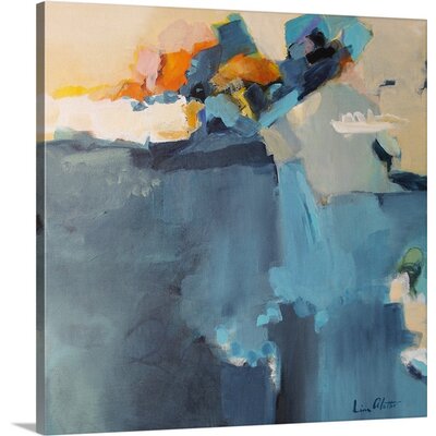 'Dizzy at the Edge' Lina Alattar Painting Print Great Big Canvas Format: Canvas, Size: 24