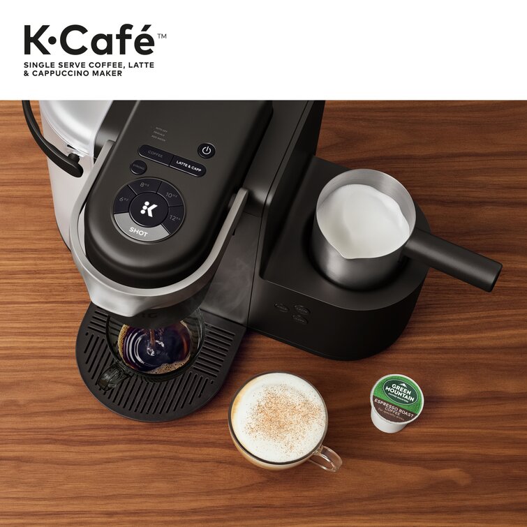 Keurig KCafe Coffee Maker Single Serve KCup Pod Coffee Latte Cappuccino 