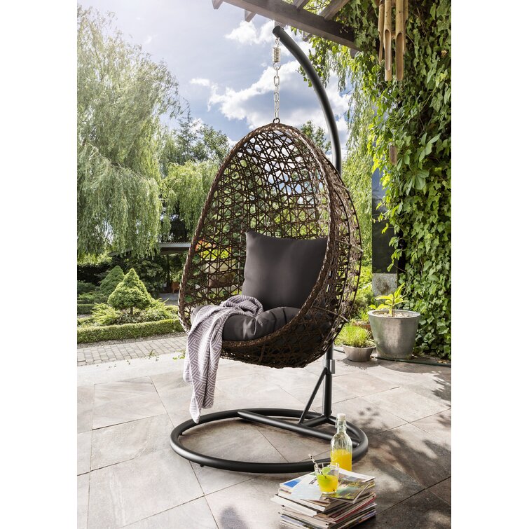 vasilia swing chair with stand