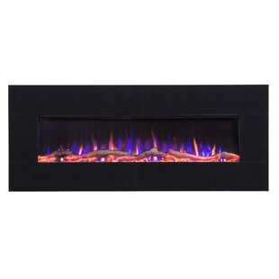Cardy Recessed Wall Mounted Electric Fireplace By Latitude Run