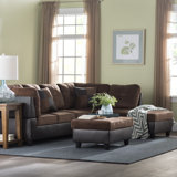 Russ 103.5" Sectional with Ottoman