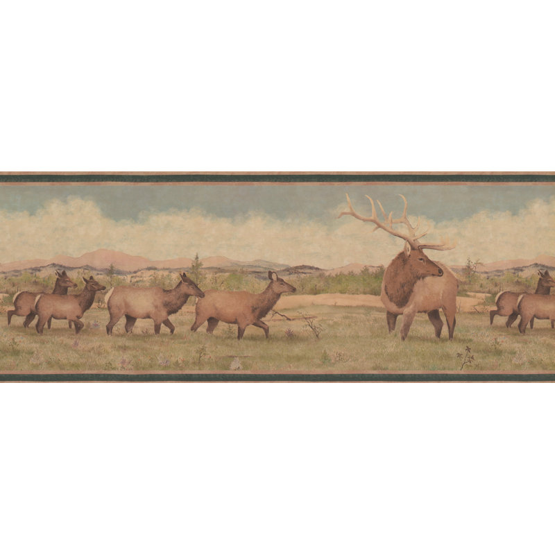 Loon Peak Bomar Deer In The Wild Sage Animal 9 L X 180 W