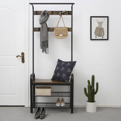 Wrought Studio Beene Upholstered Bench Reviews Wayfair