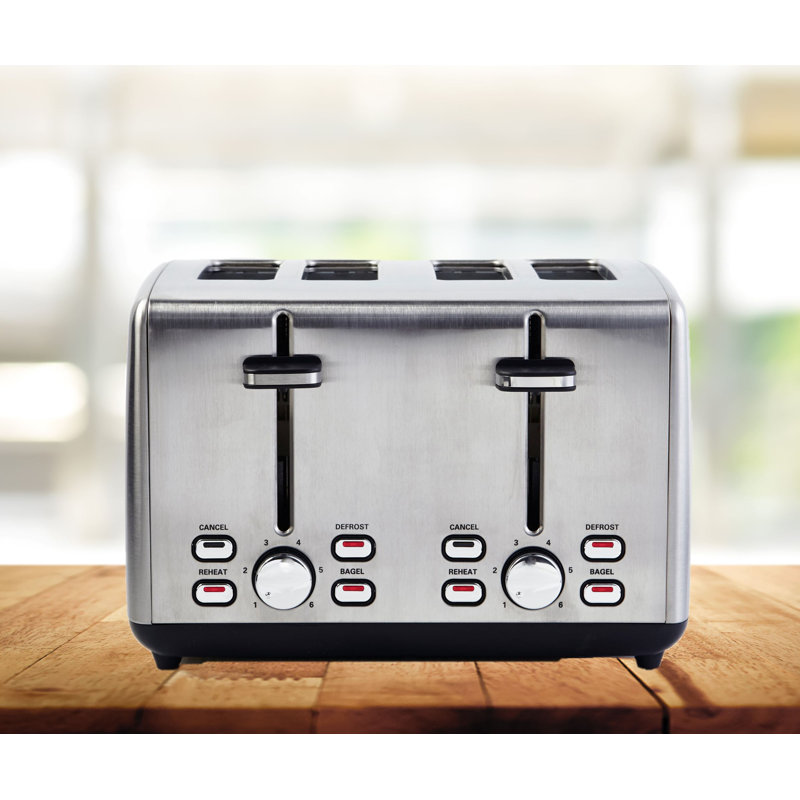 Continentalelectric 4 Slice Simon Extra Wide Toaster Reviews 4 Slice Simon Extra Wide Toaster