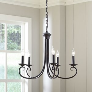 Edgell 5-Light Candle-Style Chandelier