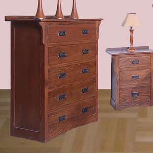 Go to store & view more images Millwood Pines Aske 5 Drawer Chest