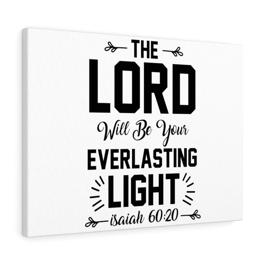 Trinx Everlasting Light Isaiah 60:20 Christian Wall Art Bible Verse ...