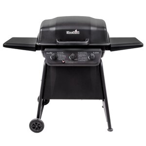 Classic 3-Burner Propane Gas Grill with Side Shelves