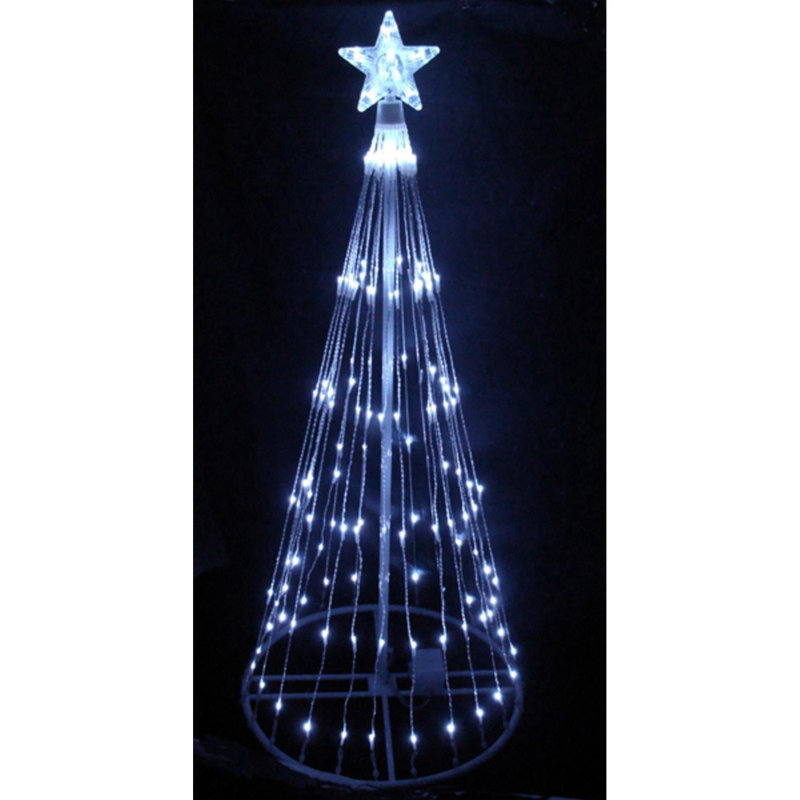 The Holiday Aisle Show Cone Christmas Tree And Yard Lighted Display Reviews Wayfair