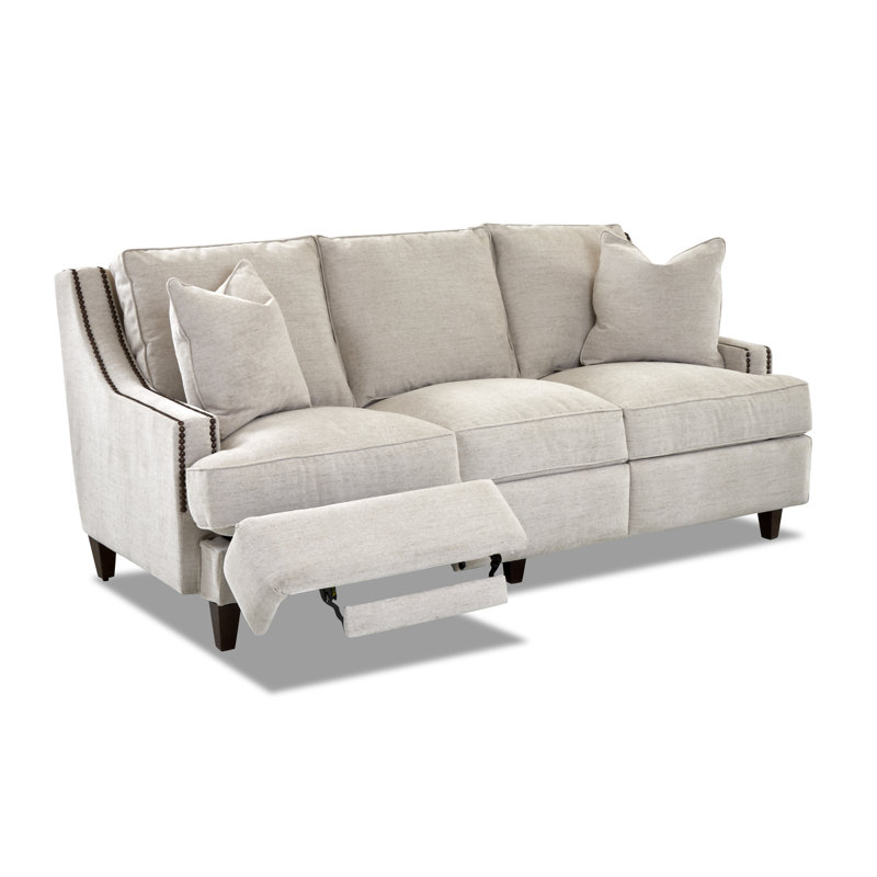 Wayfair Custom Upholstery™ Tricia Power Hybrid Reclining Sofa & Reviews