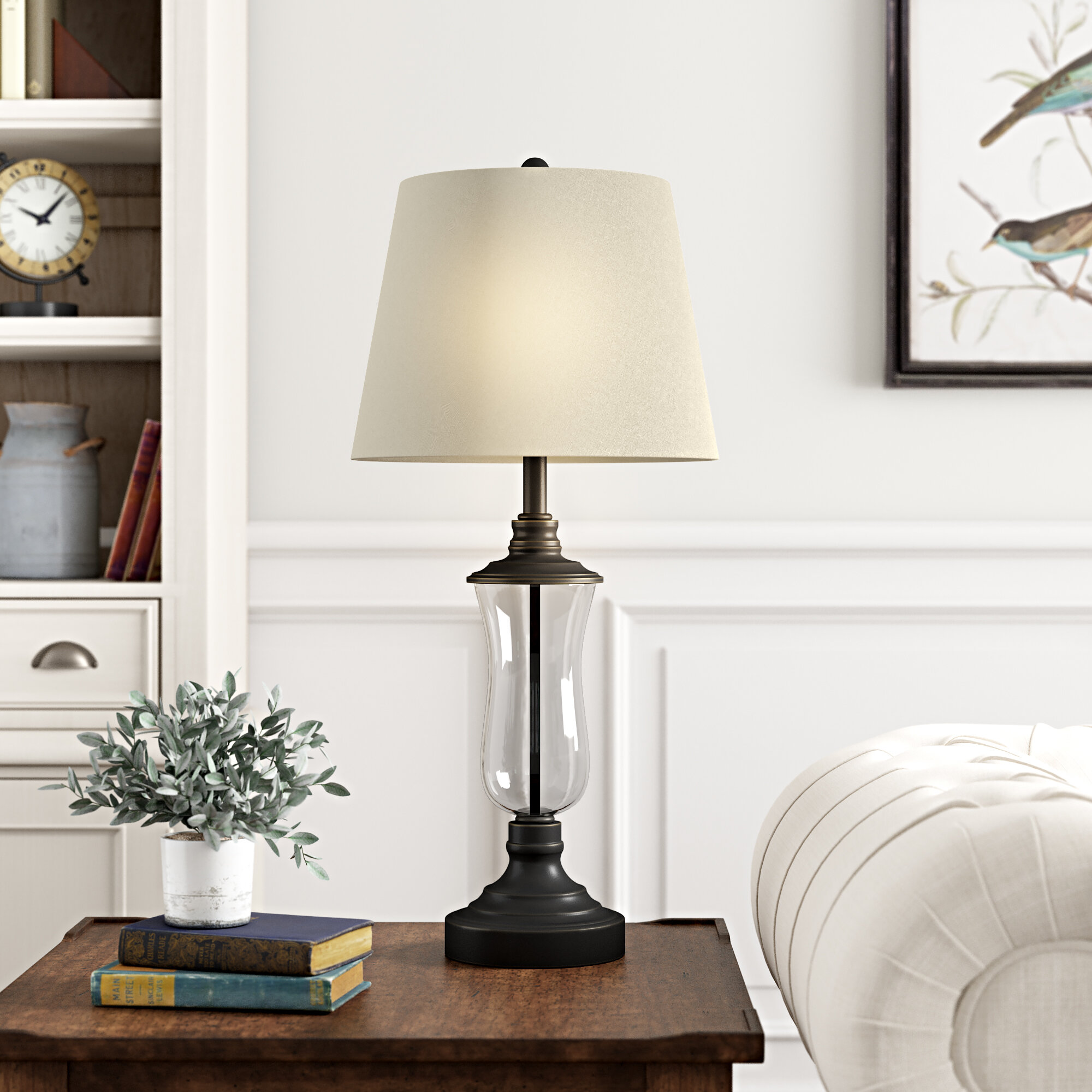 Glass Tall Table Lamps Youll Love In 2021 Wayfair