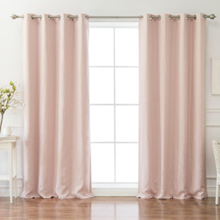 Light Pink Nursery Curtains Wayfair Quickview