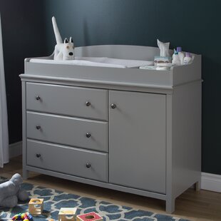 Grey Changing Table Dresser Wayfair