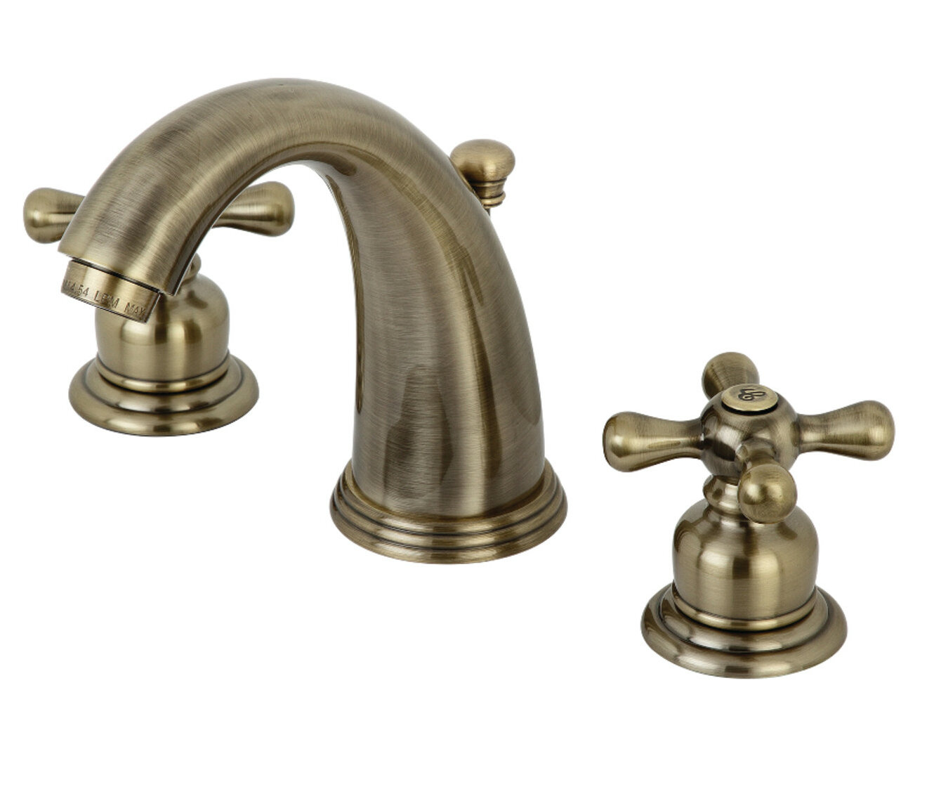 Kingston Brass Victorian Widespread Bathroom Faucet With Drain