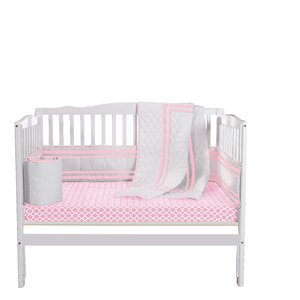 3 Piece Crib Bedding Set