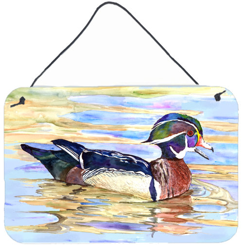 Caroline S Treasures Wood Duck By Sylvia Corban Painting Print