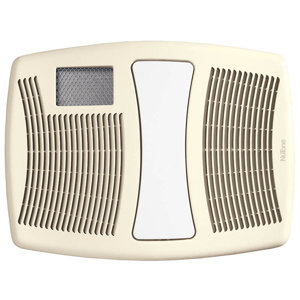 110 CFM Bathroom Fan with Heater and Light