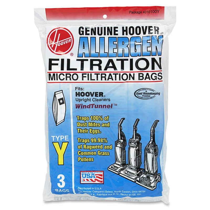 Hoover Filtration Vacuum Bag For Commercial Bag Style Windtunnel Upright Vacuum Reviews Wayfair