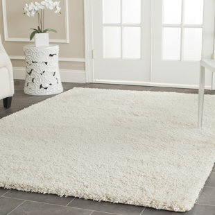 Thick Pile Area Rugs Joss Main Ce Handmade And Flokati Ivory Area Rug