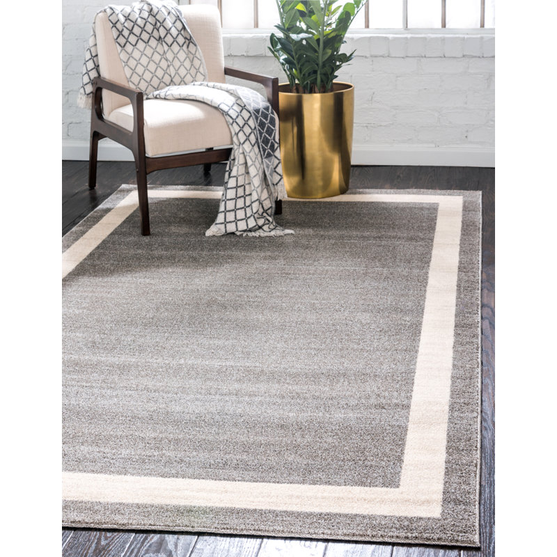 Breakwater Bay Islas Abstract Gray Area Rug Reviews Wayfair