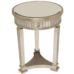 Go to store & view more images Felicia Round End Table by Willa Arlo Interiors