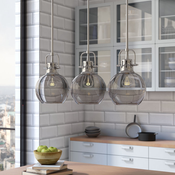 Josephus 3 Light Kitchen Island Linear Pendant Josephus 3 Light Kitchen Island Linear Pendant