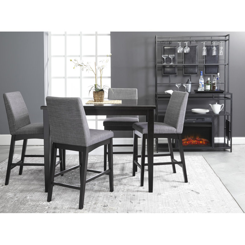 Ivy Bronx Greenbank 5 Piece Bar Height Dining Set Reviews Wayfair Greenbank 5 Piece Bar Height Dining Set