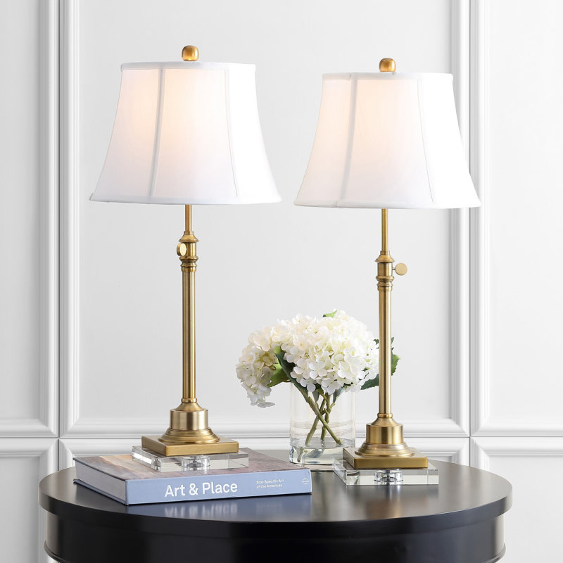 wayfair table lamps glass