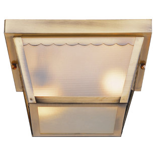 Best Holter 2-Light Flush Mount By Ebern Designs Outdoor Lighting Holter 2-Light Flush Mount By Ebern Designs Outdoor Lighting