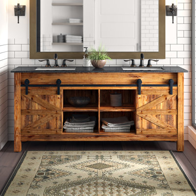 Find The Perfect Rustic Bathroom Vanities Wayfair
