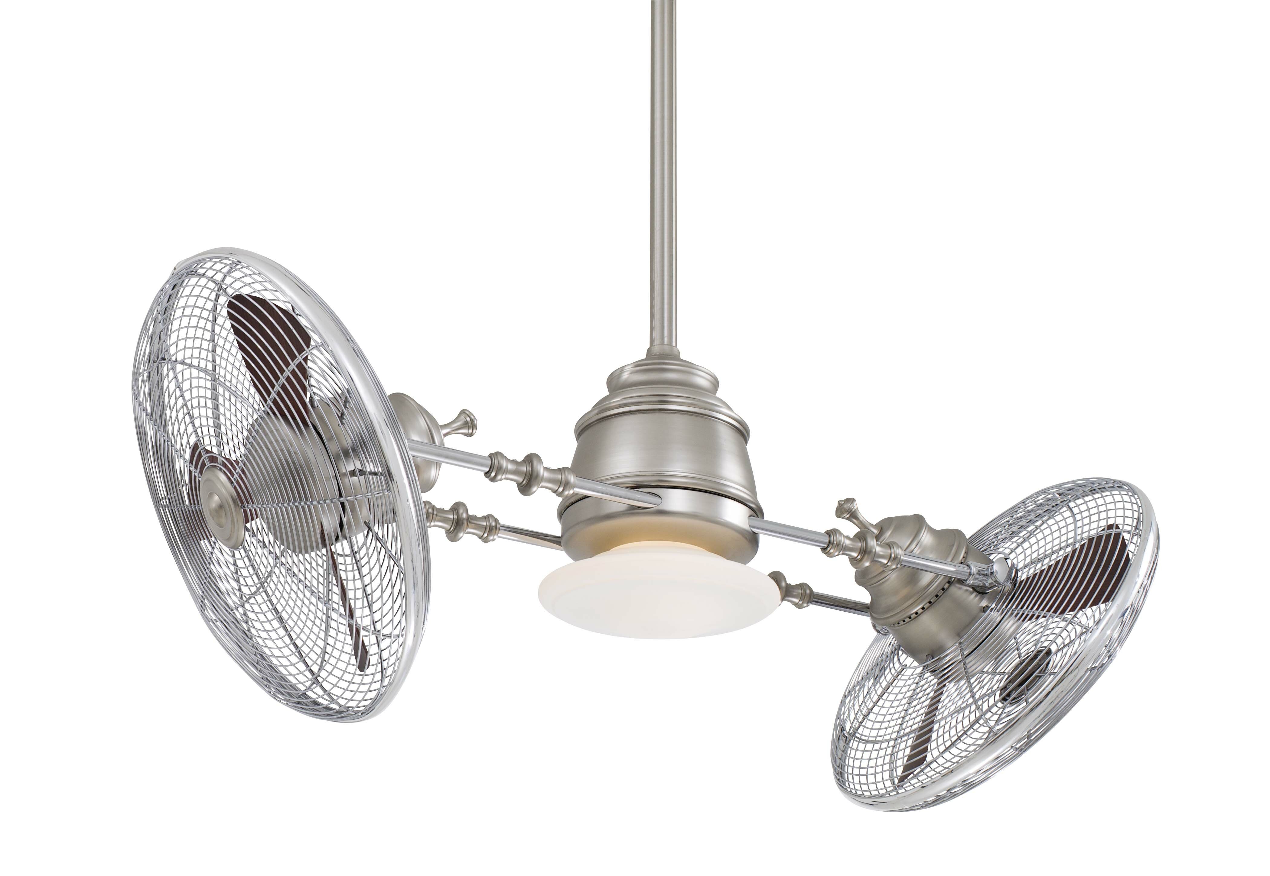 Minka Aire 42 Vintage Gyro 3 Blade LED Ceiling Fan Reviews Wayfair