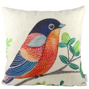 Buy Bird on Tree Throw Pillow!