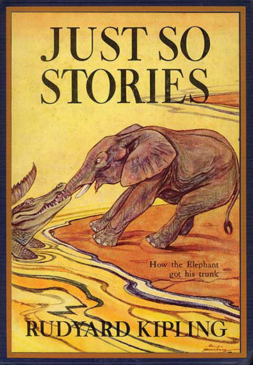 'Just So Stories' by Rudyard Kipling Vintage Advertisement