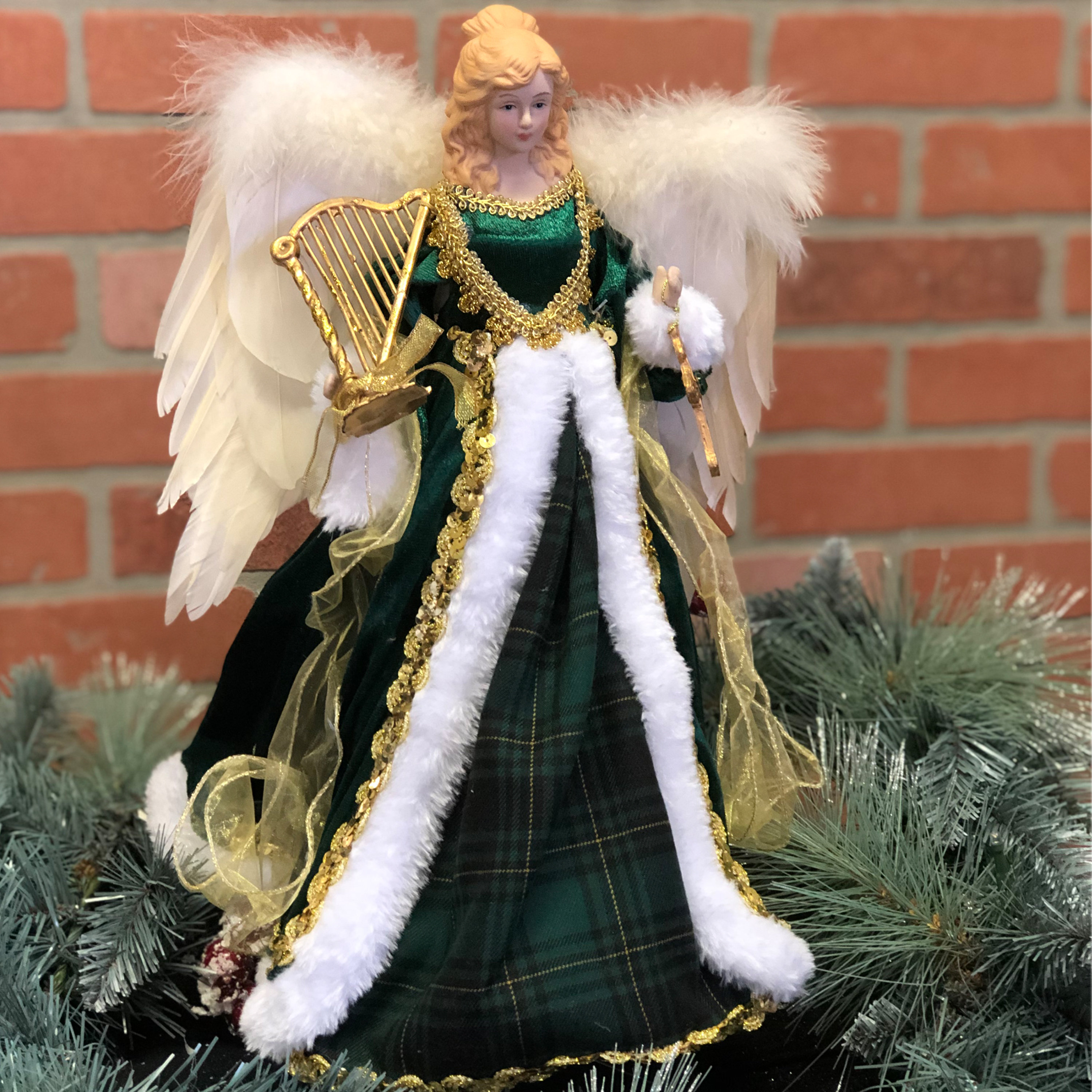 August Grove® Irish Angel Tree Topper & Reviews Wayfair