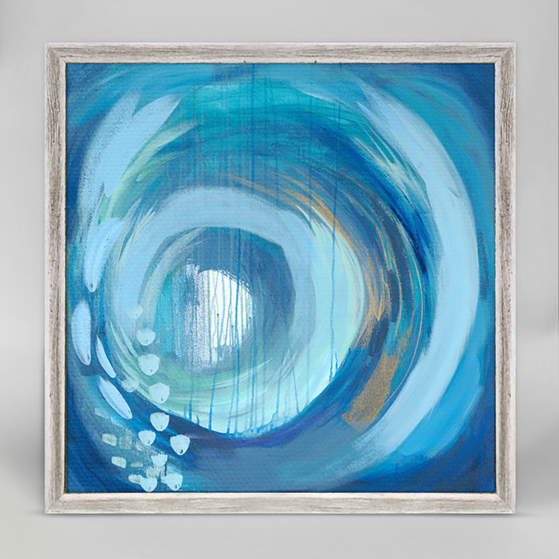 Wrought Studio Playa Del Coco Framed Acrylic Painting Print