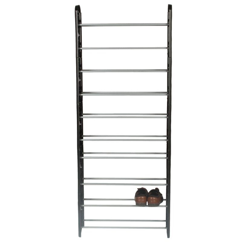 Inspiring 30 Pair Shoe Rack White Inspiration